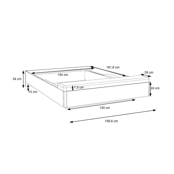 Cama canapé abatible + banco SATURN | Cambia Tus Muebles