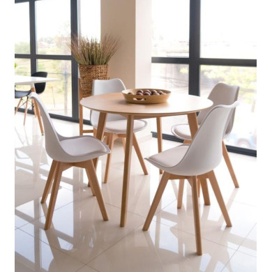Pack de 4 sillas de comedor o cocina TULIPA Pack de 4 sillas de comedor o cocina TULIPA