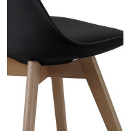 Pack de 4 sillas de comedor o cocina TULIPA