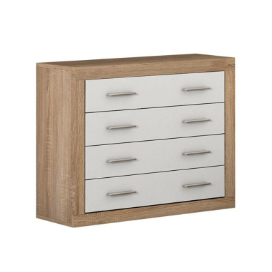 Cómoda dormitorio de 4 cajones JANA