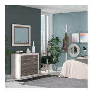 Cómoda dormitorio de 4 cajones JANA