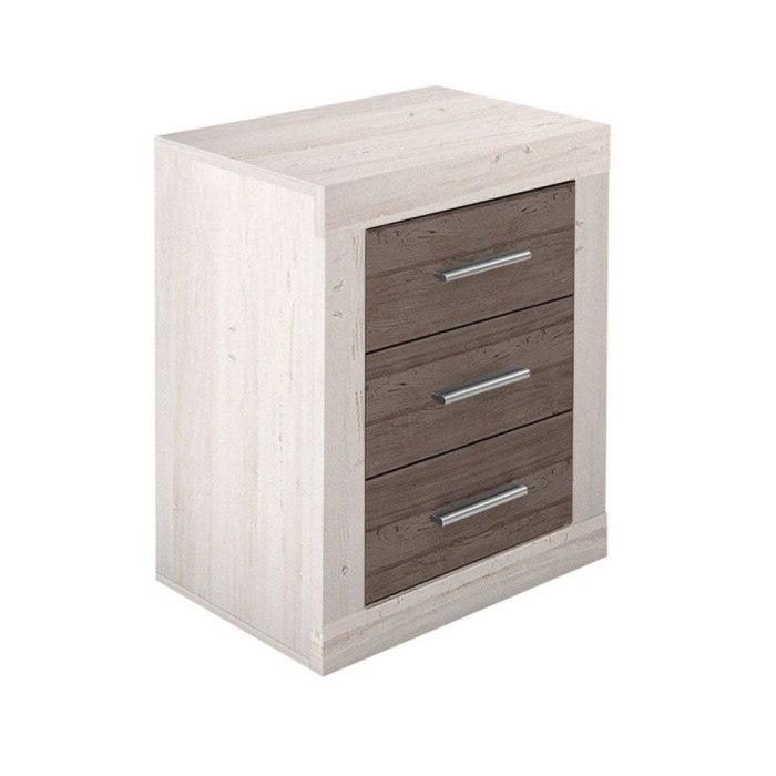 Mesita de noche 3 cajones JANA