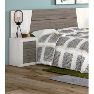 Mesita de noche 3 cajones JANA