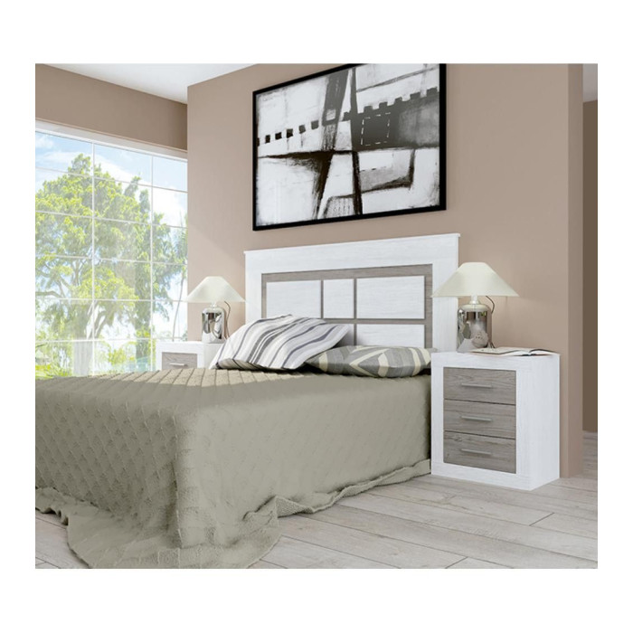 Mesita de noche 3 cajones JANA