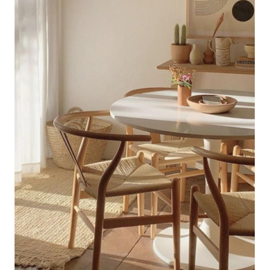 Silla madera diseño envolvente SALMA – Pack 2