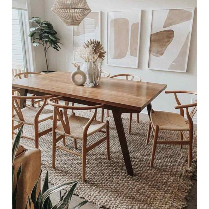 Silla madera diseño envolvente SALMA – Pack 2