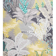 Pack 4 sillas comedor RITA, terciopelo y detalle floral