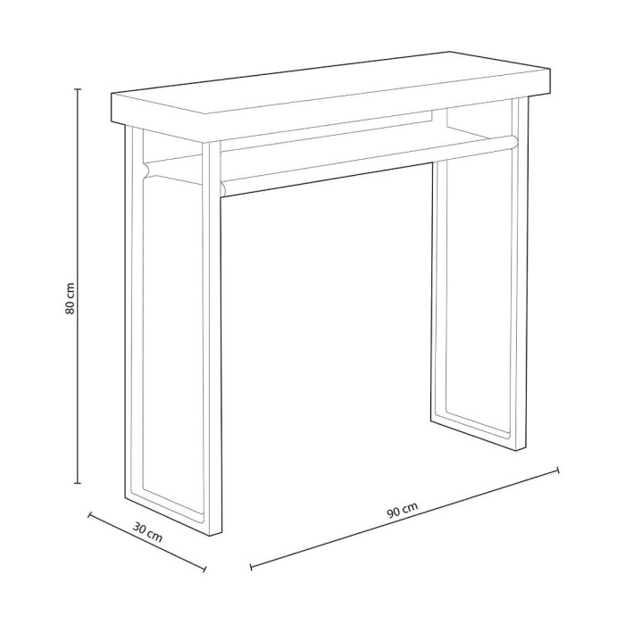 Mueble consola para recibidor DAREK