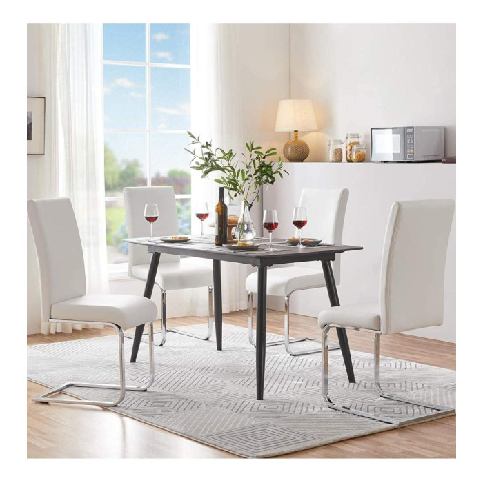 Pack 4 sillas comedor polipiel KIM | Cambia Tus Muebles Pack 4 sillas comedor polipiel KIM | Cambia Tus Muebles