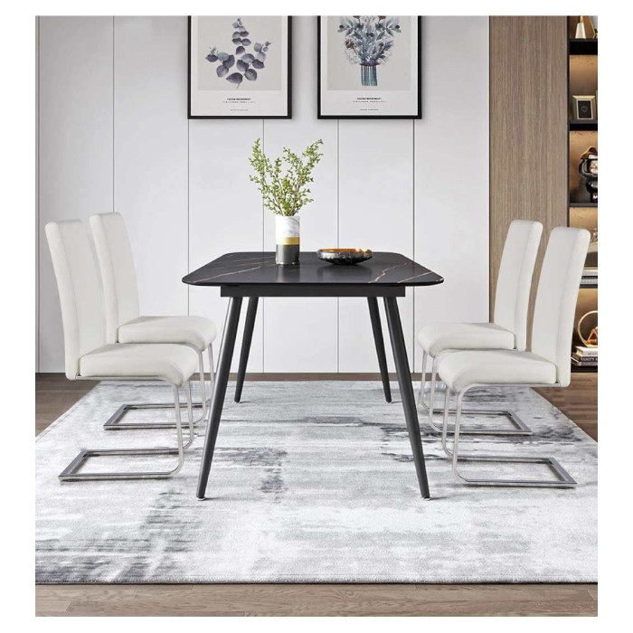 Pack 4 sillas comedor polipiel KIM | Cambia Tus Muebles Pack 4 sillas comedor polipiel KIM | Cambia Tus Muebles