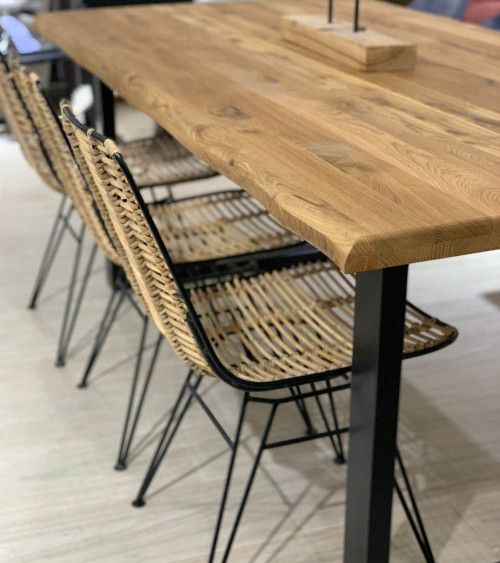 Mesa comedor industrial pata 'U' DERBY