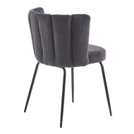 Pack de 4 sillas de comedor de borreguito NERTA