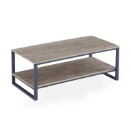 Mesa centro elevable estilo industrial JARED