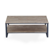 Mesa centro elevable estilo industrial JARED