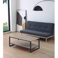 Mesa centro elevable estilo industrial JARED