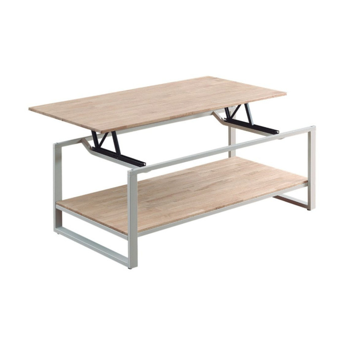 Mesa centro elevable estilo industrial JARED