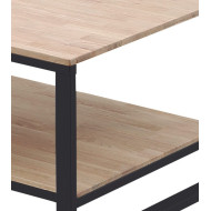 Mesa centro elevable estilo industrial JARED