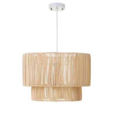 Lámpara de techo TEVA, diseño ratán | Cambia Tus Muebles