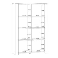 Vitrina alta 2 puertas ODIN, en azul marino