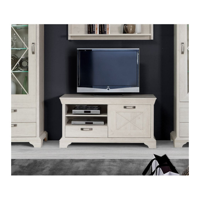 Mueble TV 120 cm KAREN rústico moderno