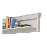 Estante de pared KAREN rústico moderno