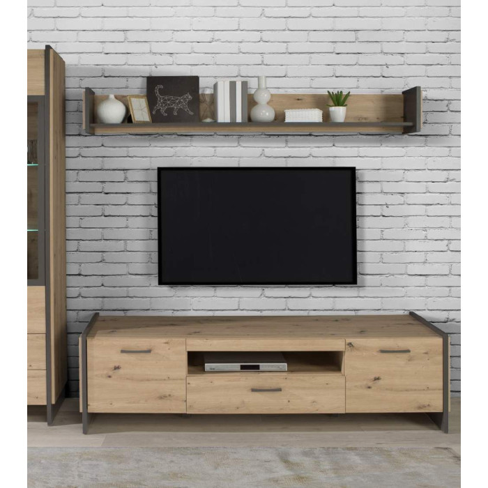 Mueble de TV de estilo industrial FRANK