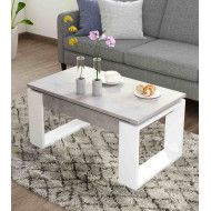 Mesa centro elevable RUBI estilo industrial | Cambia Tus Muebles