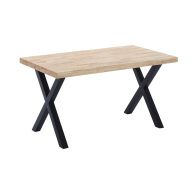 Mesa de comedor industrial DAREK pata X Mesa de comedor industrial DAREK pata X