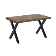 Mesa de comedor industrial DAREK pata X