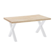 Mesa de comedor industrial DAREK pata X