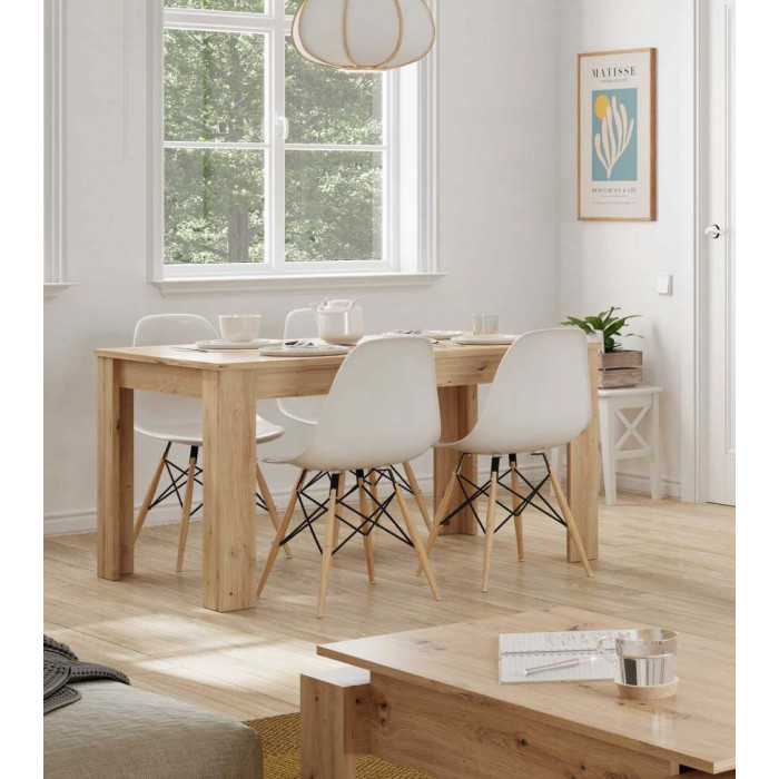 Mesa comedor extensible 140x90 cm KATIA