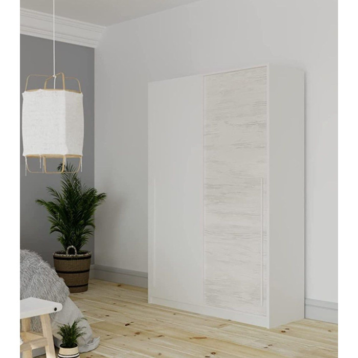 Armario ropero 120 cm puertas correderas BILLY