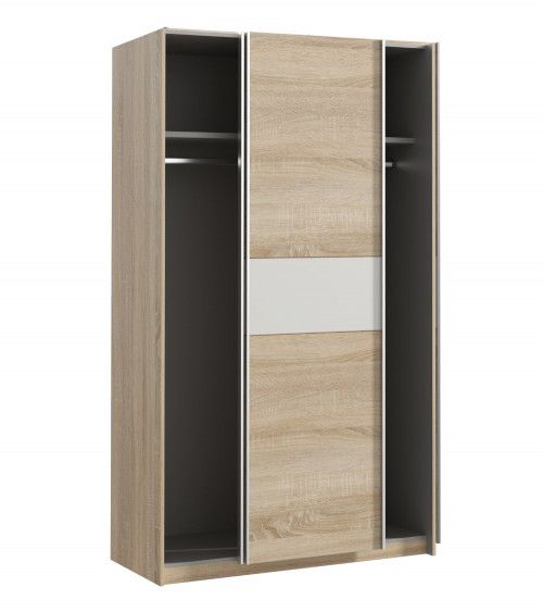 Armario puertas correderas Winter (120 cm ancho) | Cambia Tus Muebles