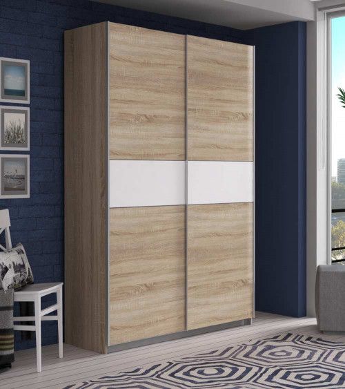 Armario puertas correderas Winter (120 cm ancho) | Cambia Tus Muebles