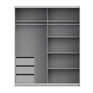 Armario puertas correderas Winter (170 cm ancho)