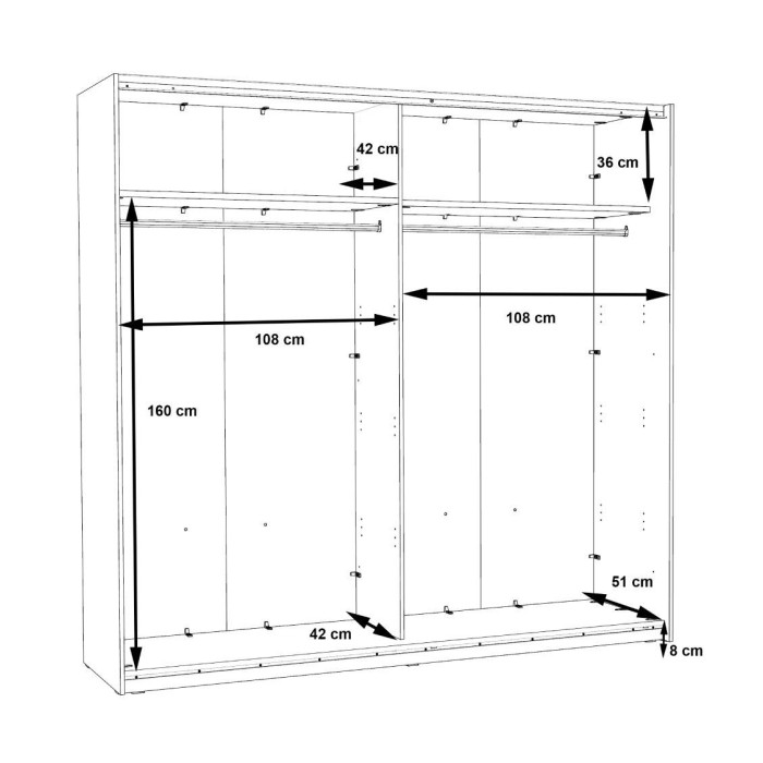 armario puertas correderas roble blanco oferta tarragona