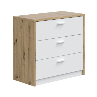 Cómoda 3 cajones con escritorio CORY