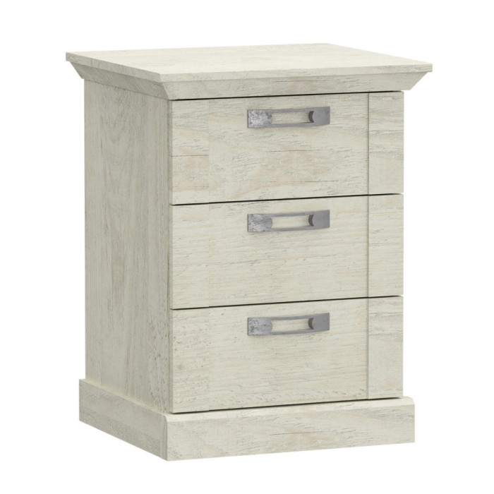 Mesita de noche 3 cajones KAREN