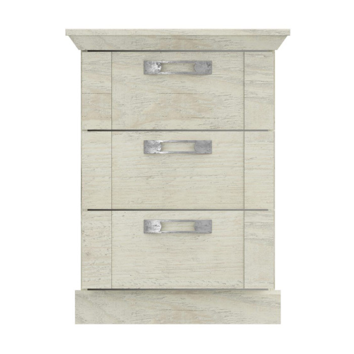 Mesita de noche 3 cajones KAREN