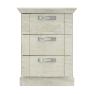 Mesita de noche 3 cajones KAREN