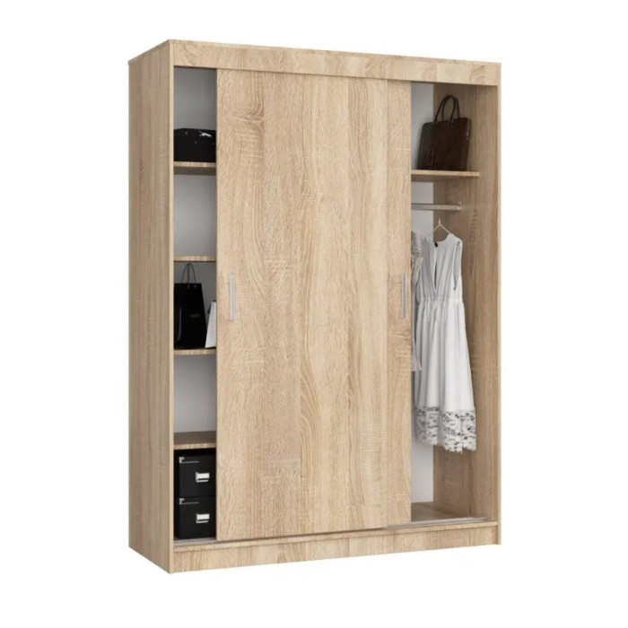 Armario 2 puertas correderas 150 cm JANGO