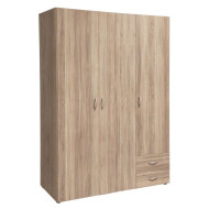 Armario 3 puertas + 2 cajones KALEB