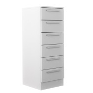 Sinfonier de 6 cajones CUBE - Cómoda alta moderna