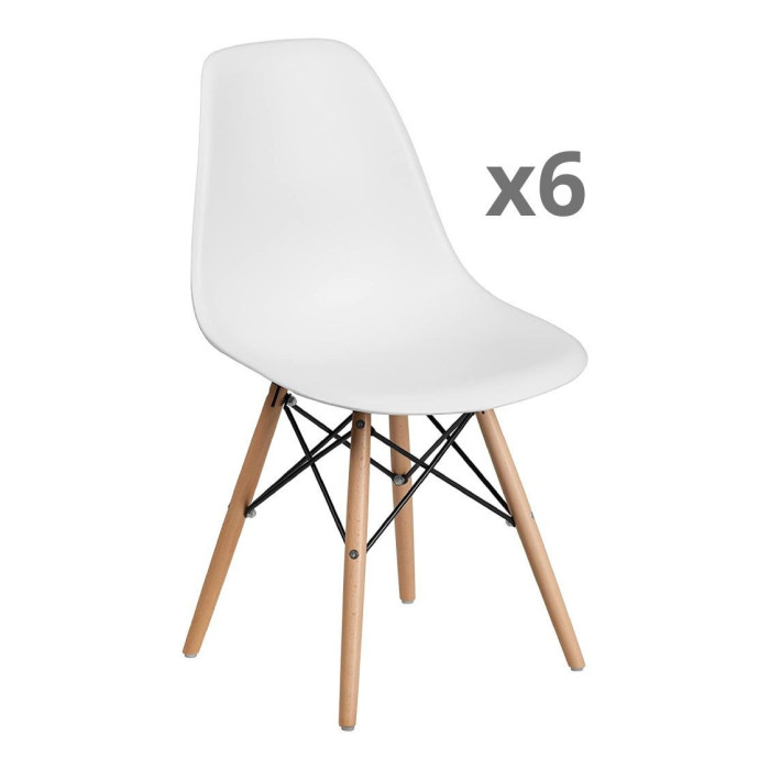 Pack de sillas de comedor NÓRDICA