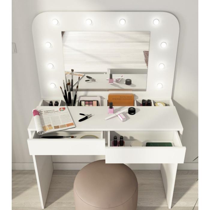 Mueble tocador con espejo HOLLY Mueble tocador con espejo HOLLY