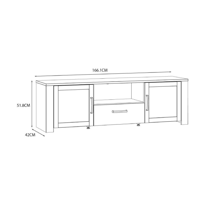 Mueble TV 166 cm ODIN