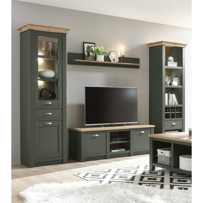 Vitrina alta rústica MIDDLETON