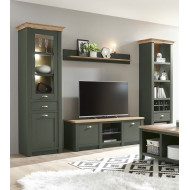 Vitrina alta rústica MIDDLETON