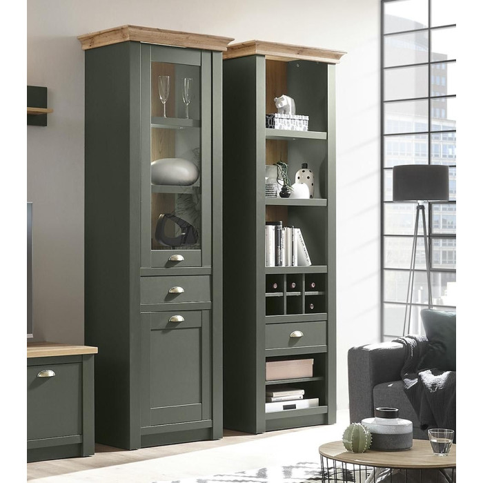 Vitrina alta rústica MIDDLETON