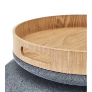 Pack 2 puffs decorativos con arcón ANIA | Cambia Tus Muebles